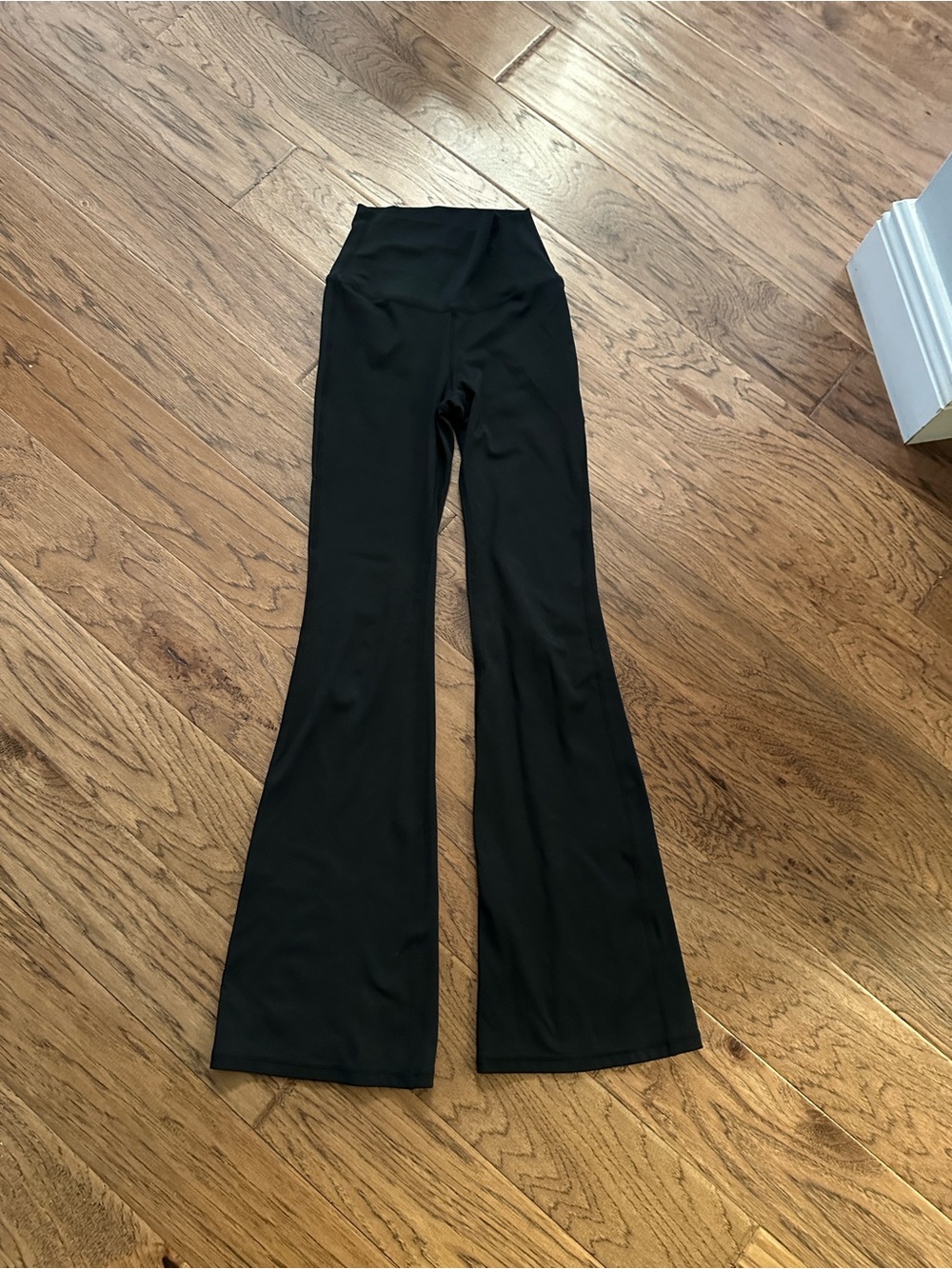 Gilly Hicks Black High-Waist Flare Pants